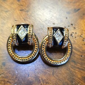 Swarovski Art Deco Earrings